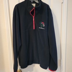 Disney World Fleece Pullover Sweater - Men's Size Large - Mickey Christm…